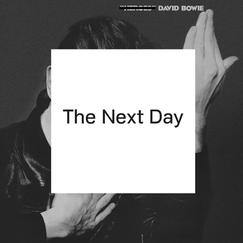 עטיפת "The Next Day" של דיוויד בואי. עיצוב: Barnbrook
